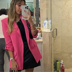 Zara Pink Blazer